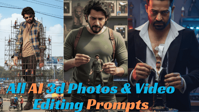 Gemini ai 3d model prompt photo all viral videos